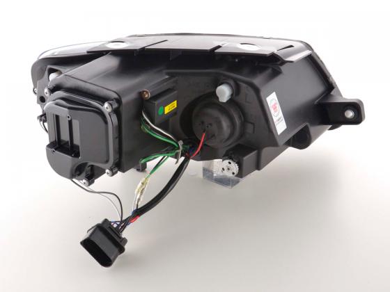 Scheinwerfer Set Daylight LED TFL-Optik VW Passat Typ 3C 05- schwarz Scheinwerfer Set Daylight LED TFL-Optik VW Passat Typ 3C 05- schwarz